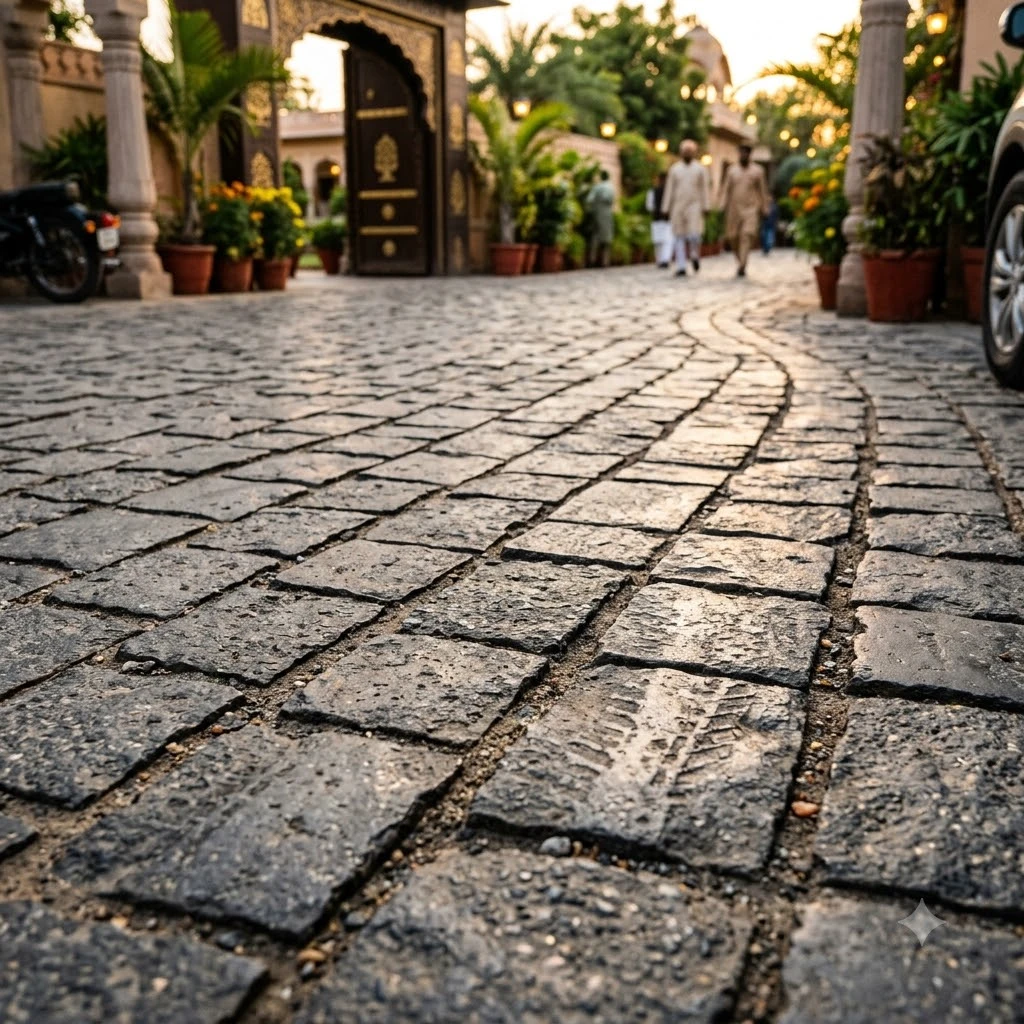 Cobblestone Grey Concrete Flooring - Image 4