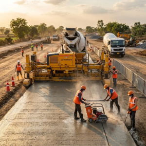Concrete Road Construction