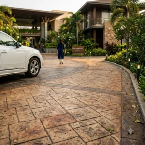 Harvest Stamped Concrete Flooring