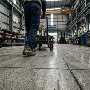 Light Trimix Concrete Flooring