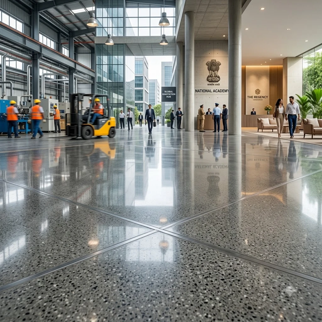 Polished Trimix Flooring - Image 2