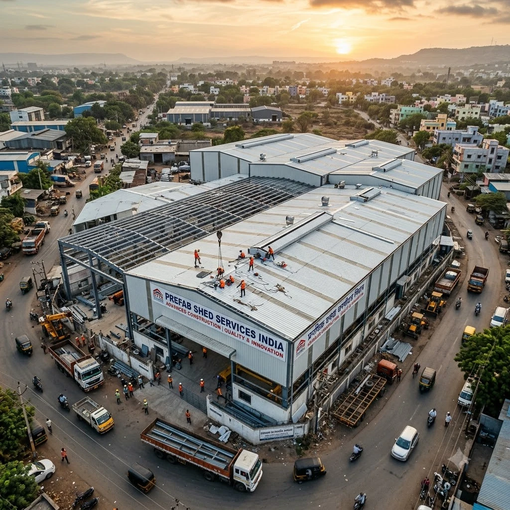 Prefabricated Factory Shed Fabrication - Image 4