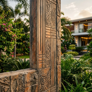 Vertical Stamping Concrete